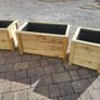 Small Medium Large Wooden Planters Flower Planter Raised Planter Vegetable Planter Image 8