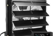 16-Inch Metal Exhaust Fan with Temperature &amp; Humidity Controller