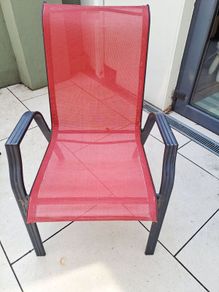 Patio garden chairs x 6