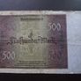 Germany. Reichsbanknote. 500 Mark (27.3.1922) Image 2