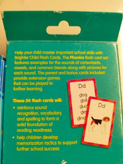 flashcards spelling pack of 2