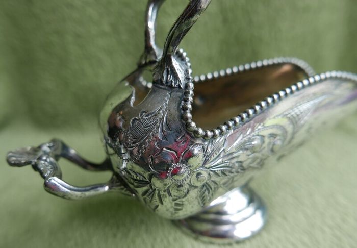 Vintage Silver Plate Sugar Scoop