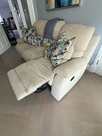 3 & 2 seater  recliner sofa