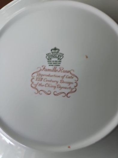 Ansley  set of eight salad plates..