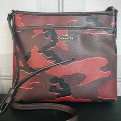 Authentic Coach North/South Camo Crossbody