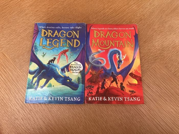 Dragon Mountain book 1 and 2