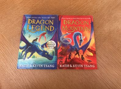 Dragon Mountain book 1 and 2