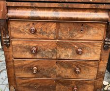 antique chest  of Scottish drawers