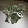 Ngwenya Glass Elephant - Swaziland label Image 2