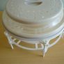 Microwave Plate Stacker & Collapsible Cover. Heat Up To 3 Dinners At Once. Excellent Condition. All fold flat for easy storage Image 5