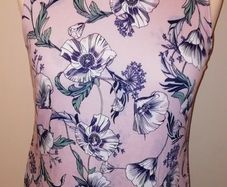 Per Una Ladies Top UK12 Petal Pink. Floral, Marks & Spencer New With Tags Payment By REVOLUT or PAYPAL