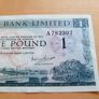 Ulster Bank note 1971 Image 3