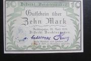 Germany.1919.Berchtesgaden.Hitler's Alpine Retreat.Notegeld Emergency Currency.10 Marks.