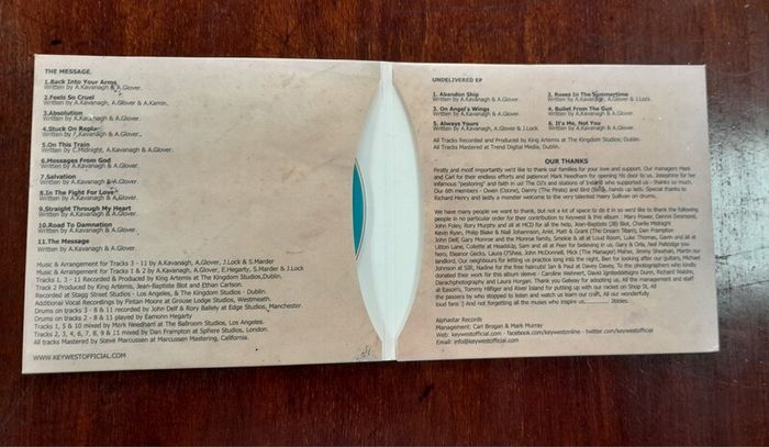 Keywest - The Message CD - Signed By Band