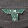 womens RALPH LAUREN black velvet sweater jumper blouse Size medium Image 5