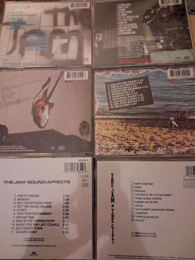 The Jam - All six studio albums on CD - 1977 to 1982
