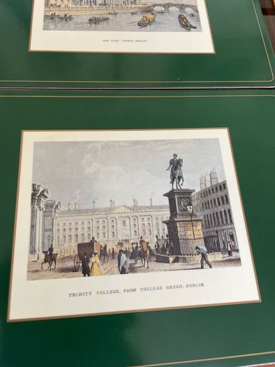 Six Pimpernel Traditional Eire Series Dublin Placemats