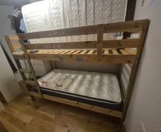 wooden bunk