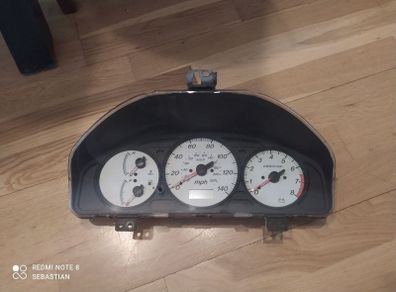 Mazda 323 sport White clocks
