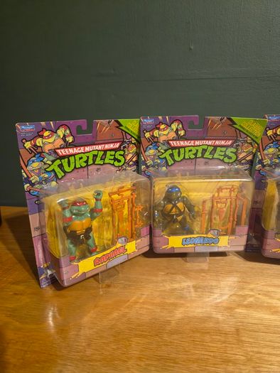 TMNT Ninja Turtles Classic Collection 2013 Complete Set of 4 Sealed Playmates