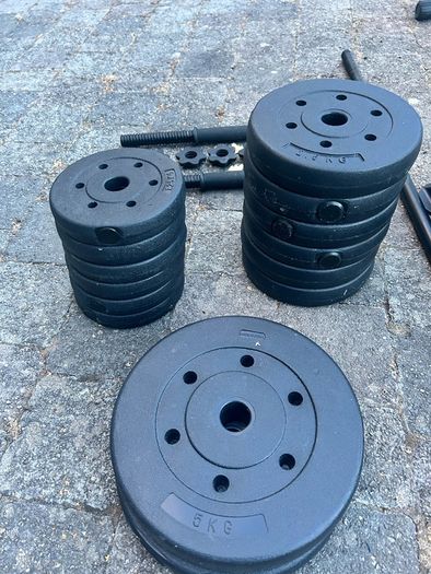 Hit Fitness Tyr Multi Gym+ Adjustable dumbbell and barbell set