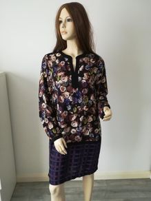M&S Rose blossom dress with pockets, size 12