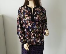 M&S Rose blossom dress with pockets, size 12