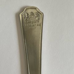 Rare 1937 Royal Coronation Commemorative Dorchester plate Cake Pastry Server