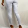 Prettylittlething White 5 Pocket Skinny Jeans Image 3