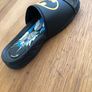Boys flip-flops, batman design, Junior size UK 12 Image 4