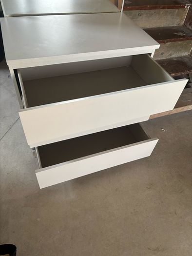 Ikea white 3 drawer chest