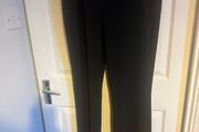 BNWT Primark black heavy flared elastic pants size XL big fitting UK20/22 Tall Free post