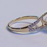 14k Gold ring with 5.2 ct Lab-Grown Diamonds, 5.04 ct main diamond cerified by IGI and Laser inscripted Ideal cut VVS2! Image 6