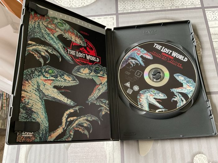 Jurassic Park DVD set.
