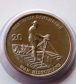 Australia Rare commemorative - War Historians -  2011 BUNC collector coin
