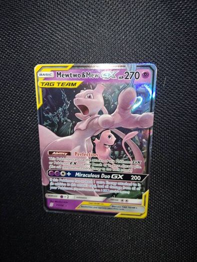 Pokemon Card : Mewtwo&mew gx tagteam