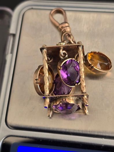 Gold Victorian Pendant