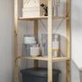 IKEA HEJNE soft wood shelves 2 sections Image 4