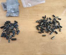 Mixed Lot of Jackcon Radial Electrolytic Capacitors
