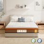 5FT King Size Mattress, 10 Inch 9 Zone Hybrid Orthopedic Mattresses King Mattress Gel Wave Memory Foam Pocket Sprung Mattress for Pressure Relief Motion Separation & Edge Support, 150x200x25cm Image 2