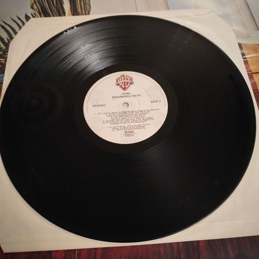 A-Ha - Scoundrel Days Irish pressing