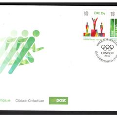 2012 Ireland Olympic Games Commemorative Stamps An Post First Day Cover (FDC)