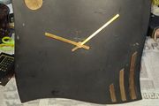 Large Heavy Genesis Wave Clock, Postage Available,