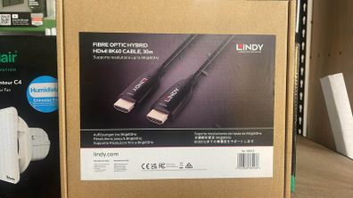 30m Fibre Optic Hybrid HDMI 8K60 Cable