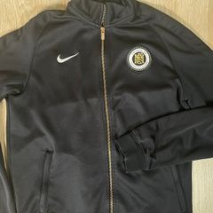 RED TAG Nike Black Full Zip Football Club Jacket Sem Risco Size L Black And Gold