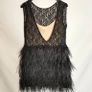 Dress zara ostrich feathers Image 3