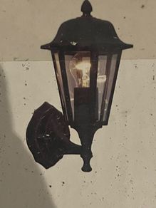 outdoor light fittings high quality never used