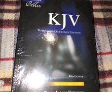 Holy Bible Cambridge Turquoise Brand New Sealed Christmas Gift calf split leather on3n3ss