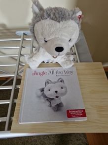 book + teddy