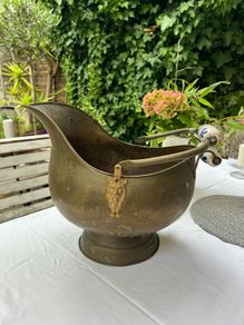 Vintage coal scuttle